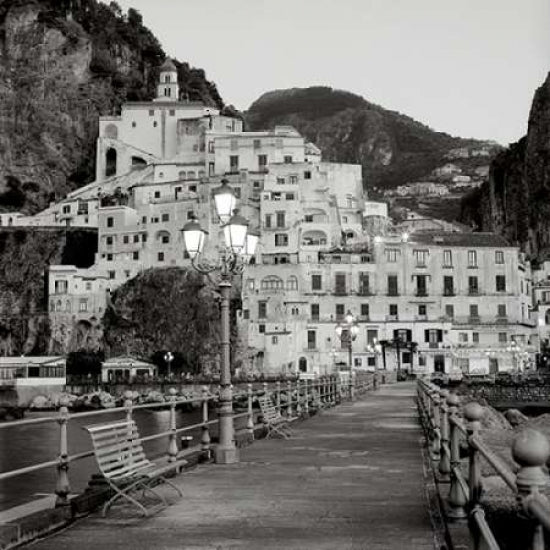 Amalfi Pier - 1 Poster Print by Alan Blaustein-VARPDXABIT883 Image 2