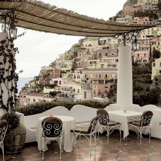 Positano Caffe - 1 Poster Print by Alan Blaustein-VARPDXABITC1168 Image 1