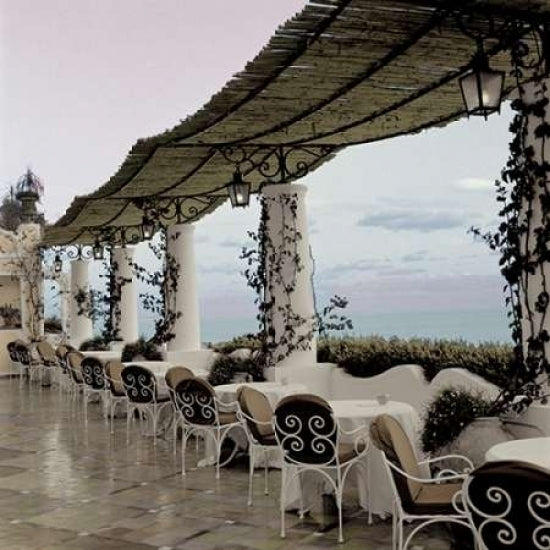 Positano Caffe - 1 Poster Print by Alan Blaustein-VARPDXABITC1605 Image 1