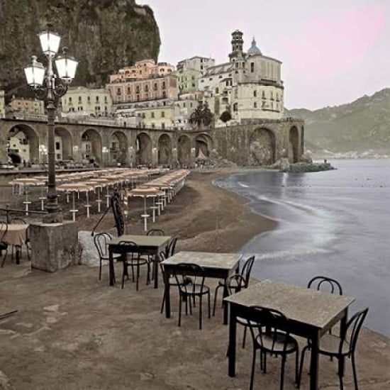 Atrani Caffe - 5 Poster Print by Alan Blaustein-VARPDXABITC1170 Image 1