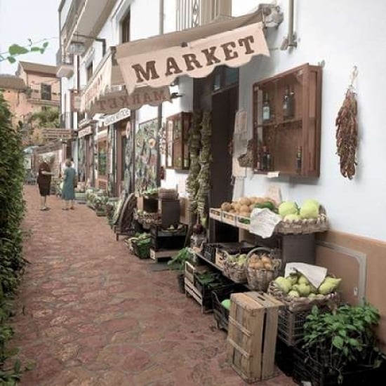 Ravello Market - 1 Poster Print by Alan Blaustein-VARPDXABITC2928 Image 1