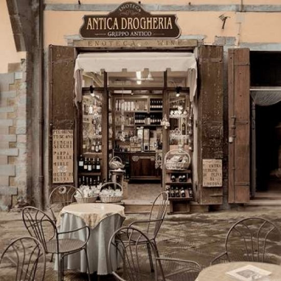 Tuscany Caffe - 11 Poster Print by Alan Blaustein-VARPDXABITC2971 Image 1