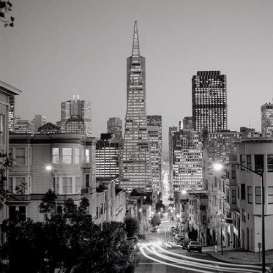 San Francisco Skyline - 1 Poster Print by Alan Blaustein-VARPDXABSF24 Image 1