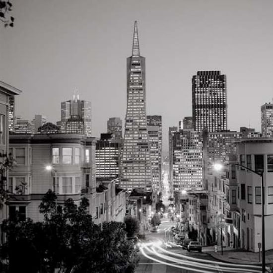 San Francisco Skyline - 1 Poster Print by Alan Blaustein-VARPDXABSF24 Image 2