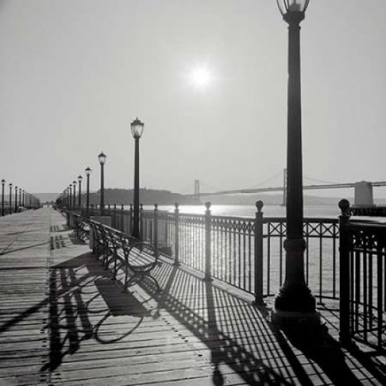 Broadway Pier - 20 Poster Print by Alan Blaustein-VARPDXABSF26 Image 1