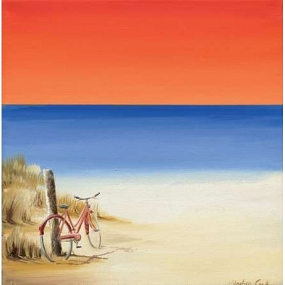 Red sky beach II Poster Print by Andrea Cook-VARPDXAC200705 Image 2