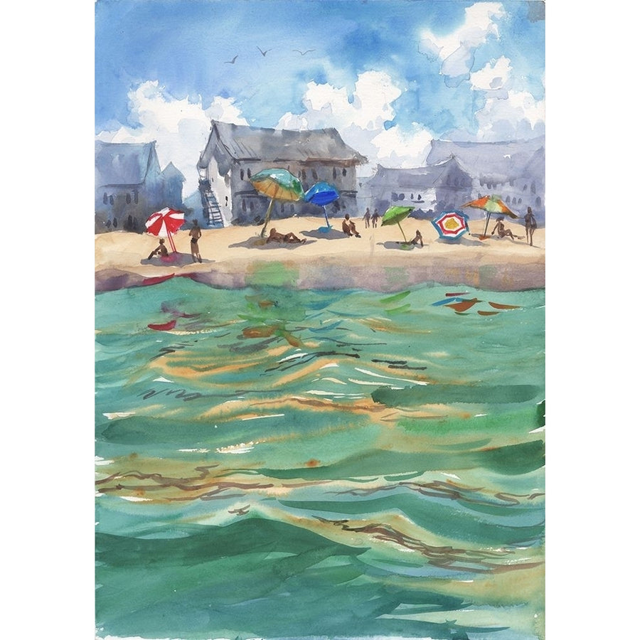 Seascape beach Poster Print - Samira Yanushkova-VARPDXACANT206 Image 1