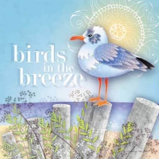 Birds in the Breeze Poster Print by Nancy Archer-VARPDXACH103 Image 1