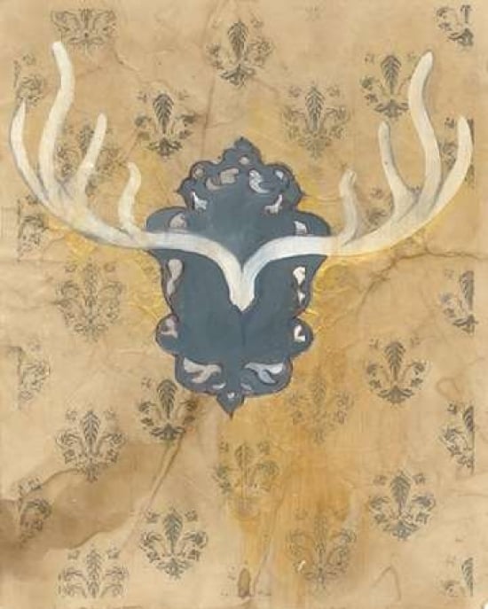 Faux Antlers Poster Print by Arielle Adkin-VARPDXADK126 Image 1