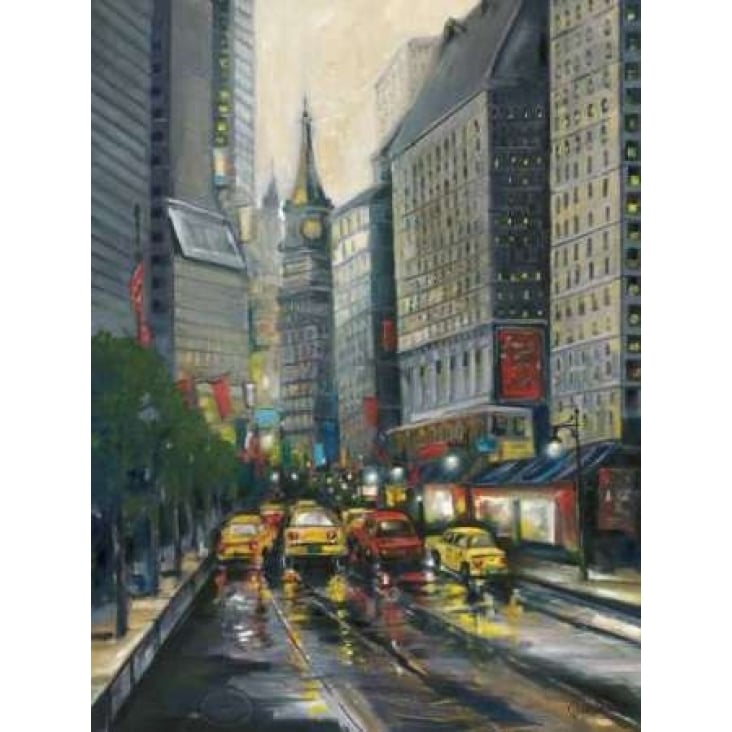 City Street I Poster Print by J. Adams-VARPDXADM010 Image 2