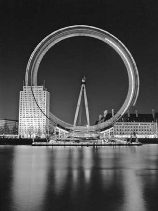 London Eye Millennium Wheel Night Poster Print by Assaf Frank-VARPDXAF20040201001C02 Image 1