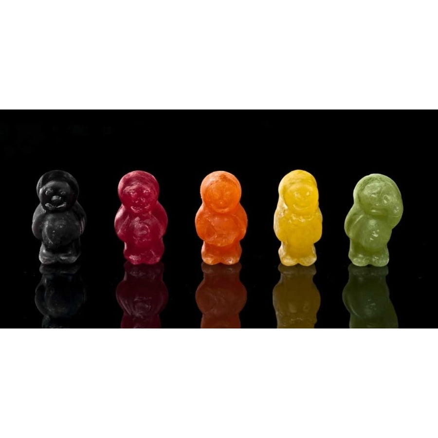 Jelly babies sweets in a row Poster Print by Assaf Frank-VARPDXAF20090625266C01 Image 1