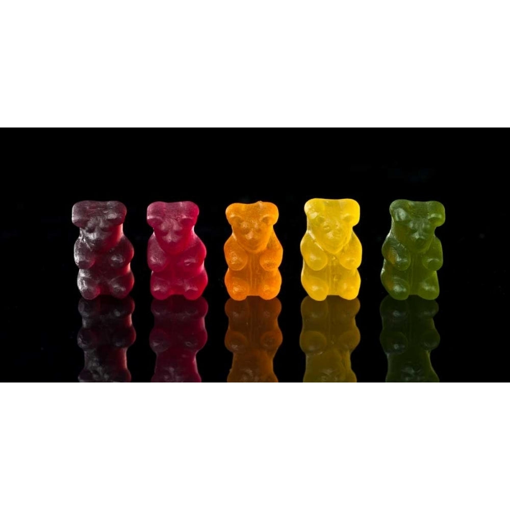 Gummy bears sweets in a row Poster Print by Assaf Frank-VARPDXAF20090626288C01 Image 1