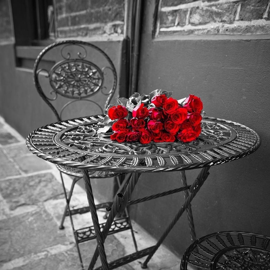 Bunch of roses on a table Poster Print by Assaf Frank-VARPDXAF20110828030C01 Image 1