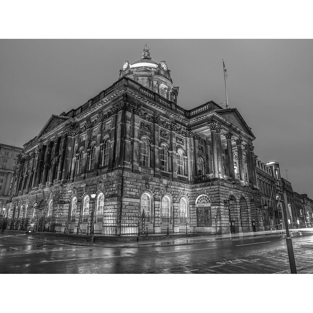 Town Hall Building at night Liverpool FTBR-1868 Poster Print by Assaf Frank-VARPDXAF20120930232C01 Image 1