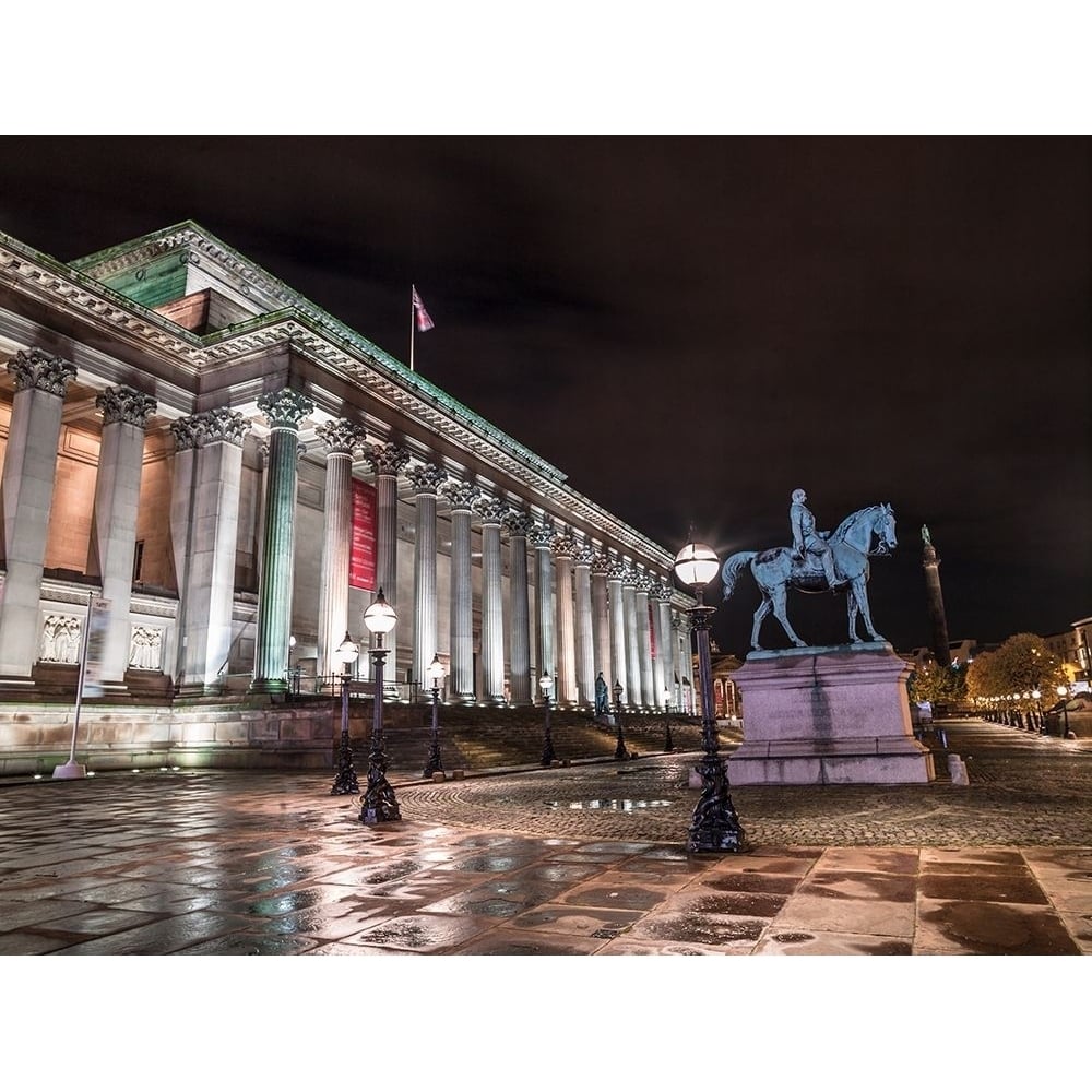 St Georges Hall at night Liverpool Poster Print by Assaf Frank-VARPDXAF20120930295 Image 1