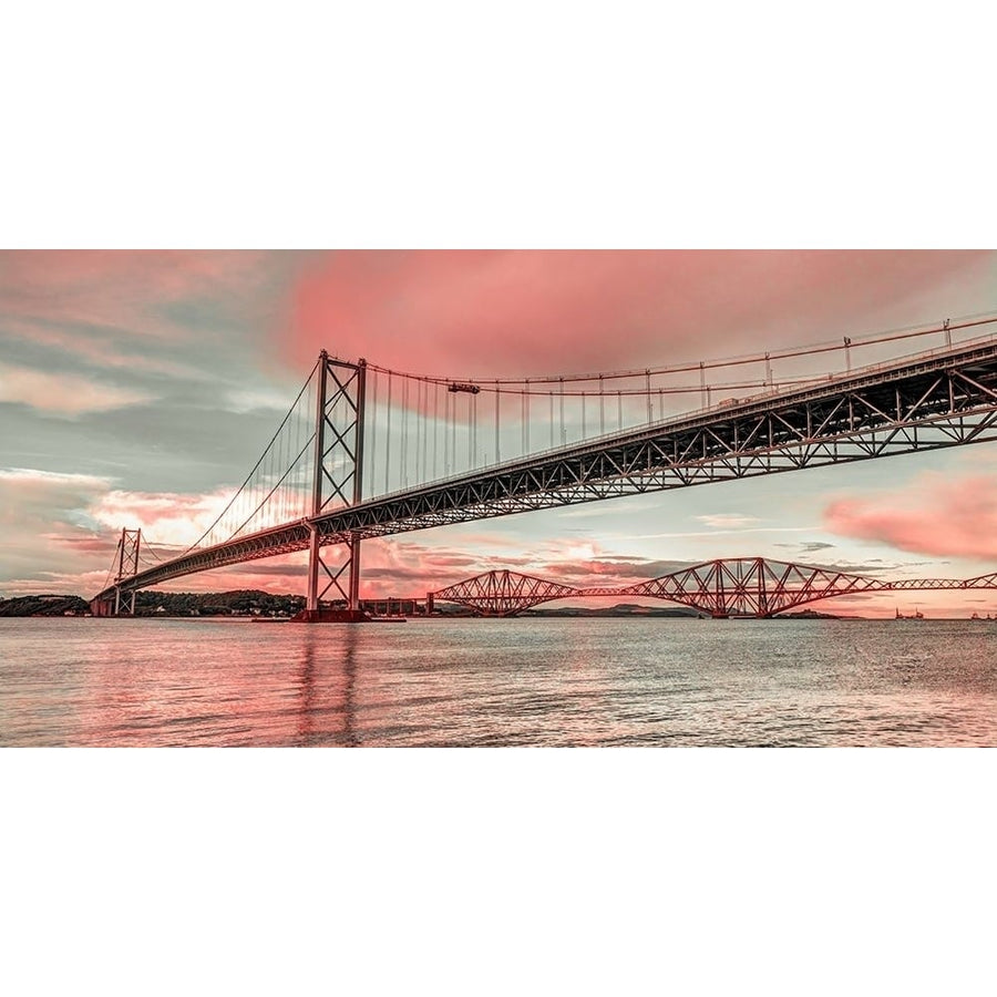 Forth Road Birdge at dusk Poster Print by Assaf Frank-VARPDXAF20121003006XC02 Image 1