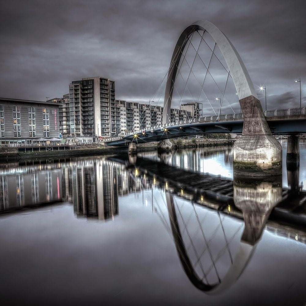 Clyde Arc bridge over river-Glasgow by Assaf Frank-VARPDXAF20121004195XC01G Image 1