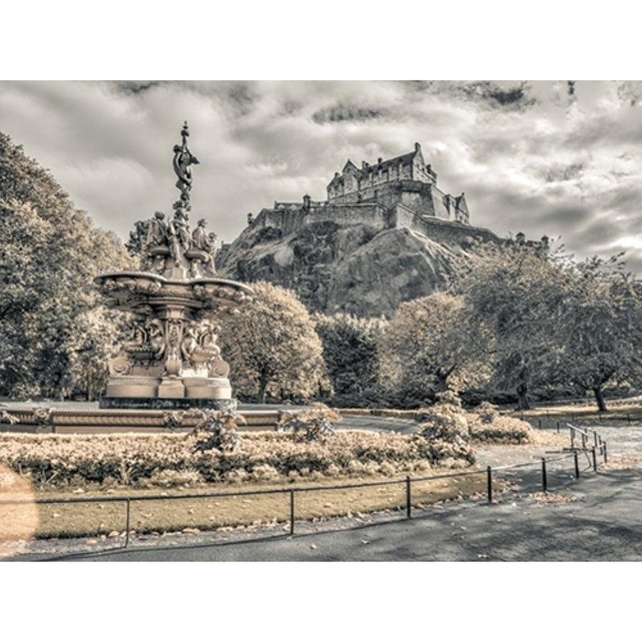 Edinburgh Castle FTBR-1862 Poster Print by Assaf Frank-VARPDXAF20121004212XC02 Image 1