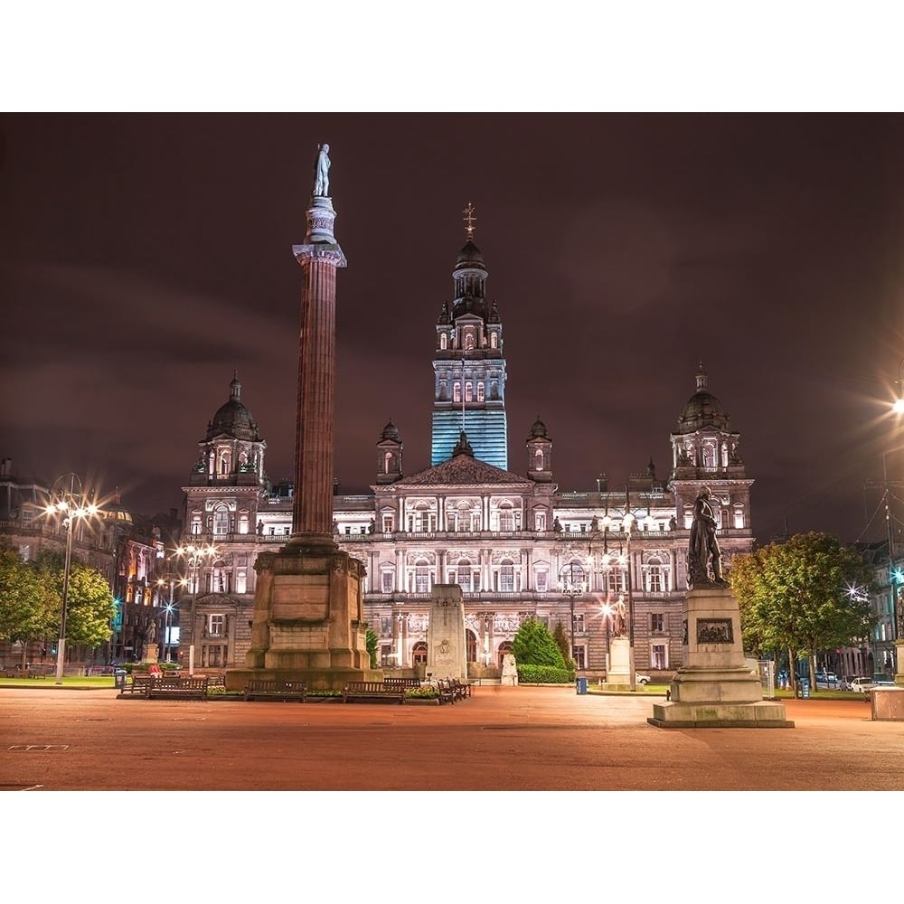 The Cenotaph War Memorial In Front Of The City Chambers In George Square-Glasgow by Assaf Frank-VARPDXAF20121004260G Image 1