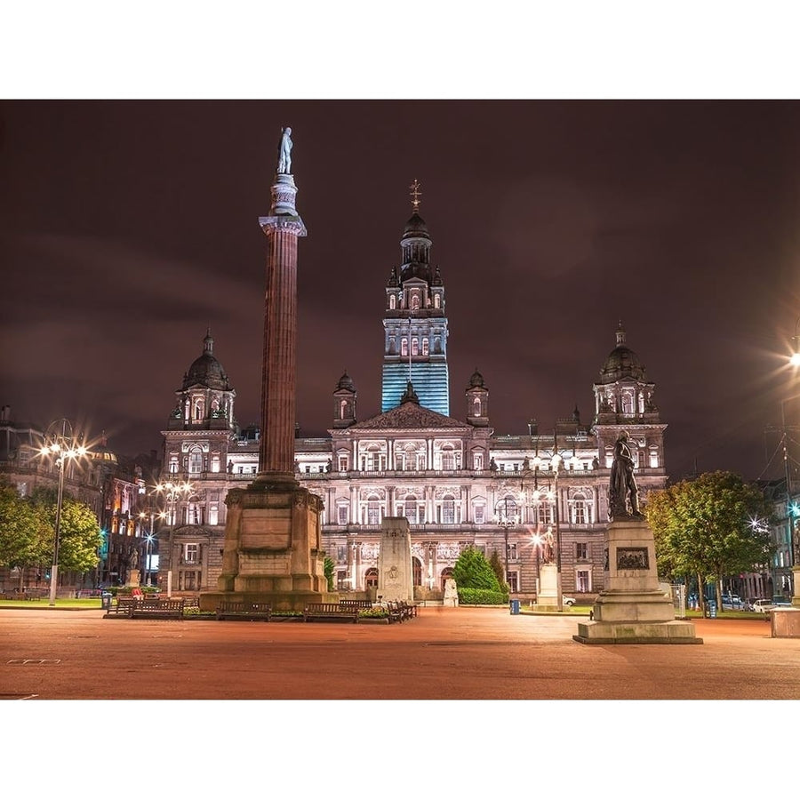 The Cenotaph War Memorial In Front Of The City Chambers In George Square-Glasgow by Assaf Frank-VARPDXAF20121004260G Image 1