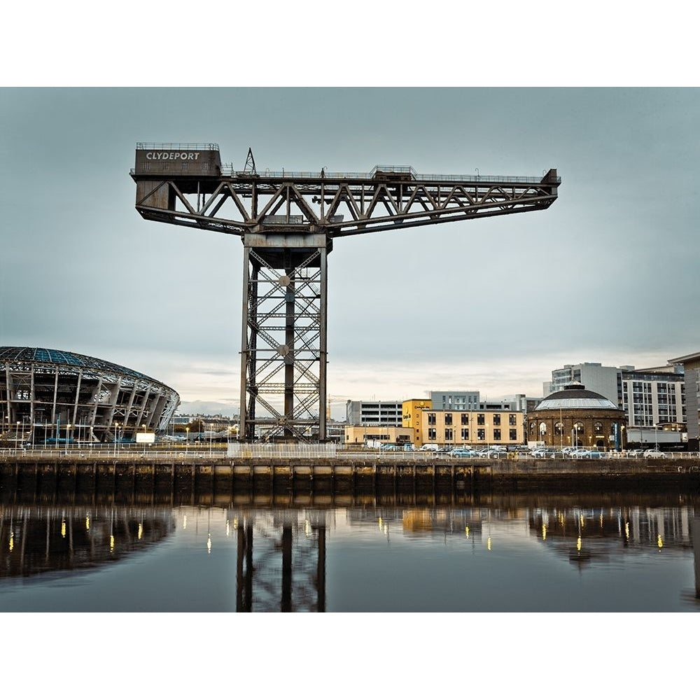 Finnieston crane on River Clyde Glasgow FTBR-1889 Poster Print by Assaf Frank-VARPDXAF20121004188C03 Image 1