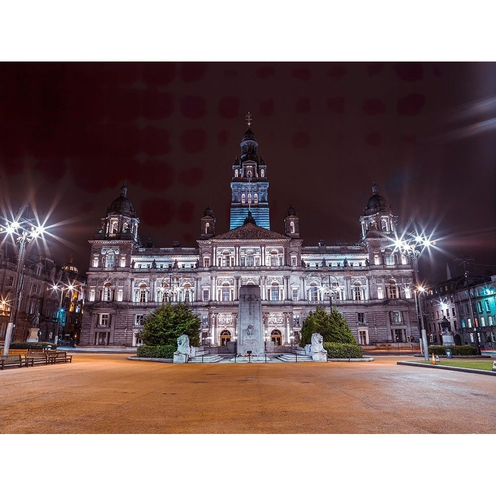 The Cenotaph War Memorial In Front Of The City Chambers In George Square-Glasgow by Assaf Frank-VARPDXAF20121004264C07G Image 1