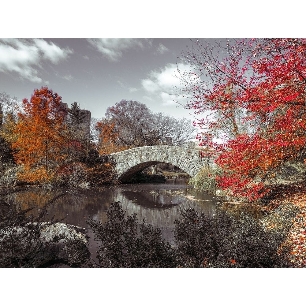 Gapstow Bridge In The Autumn Central Park York Poster Print by Assaf Frank-VARPDXAF201311191395 Image 2