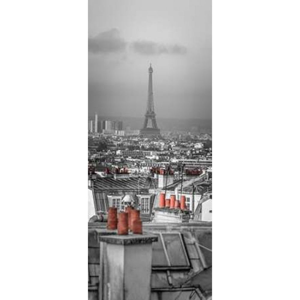 Cityscape of Montmartre with Eiffel Tower Paris France Poster Print by Assaf Frank-VARPDXAF201409221148PC04 Image 2