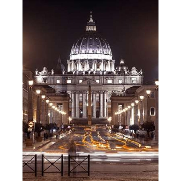 St Peters Square Rome Italy Poster Print by Assaf Frank-VARPDXAF20141109123PC02 Image 1