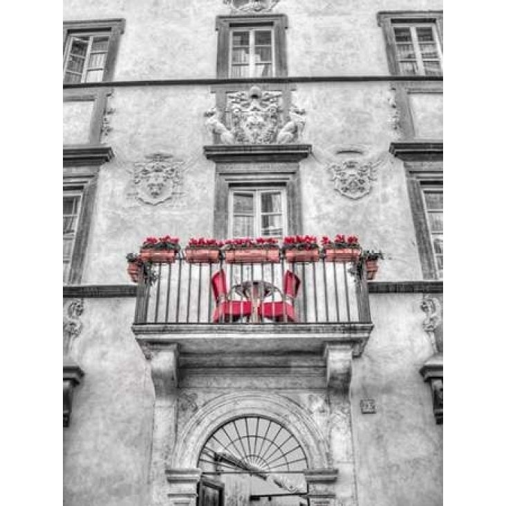 Old building with balcony in Rome Italy Poster Print by Assaf Frank-VARPDXAF20141110268XC01 Image 2