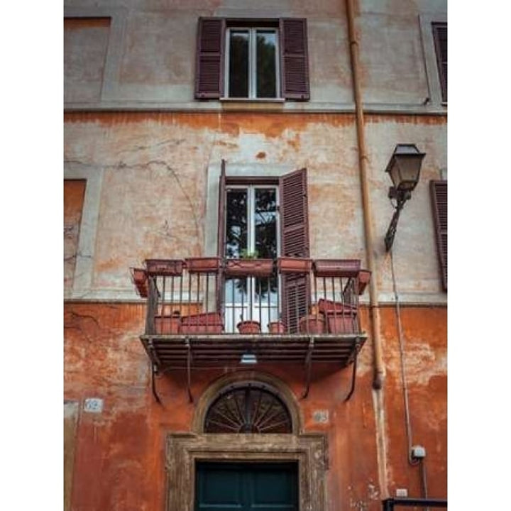 Old building with balcony in Rome Italy Poster Print by Assaf Frank-VARPDXAF20141110416 Image 2