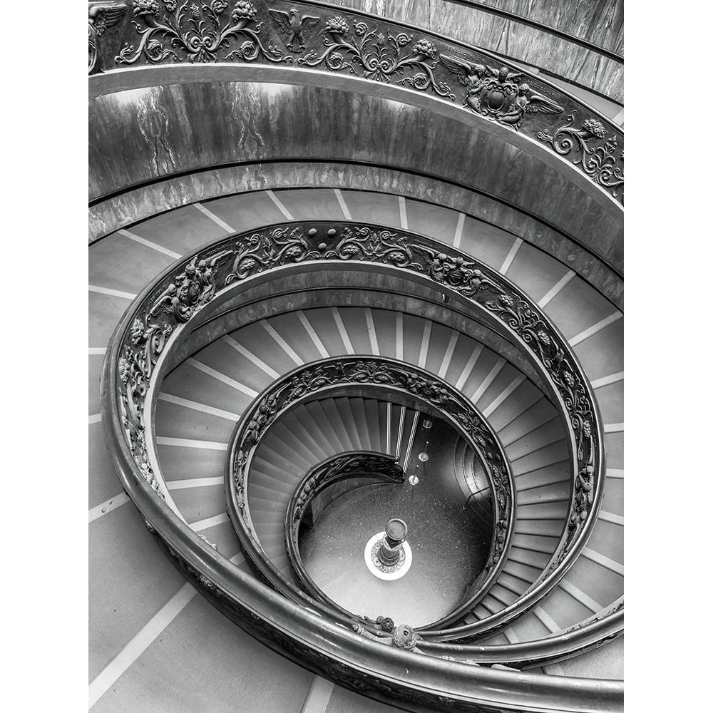 Spiral staircase at the Vatican museum-Rome-Italy by Assaf Frank-VARPDXAF201411141335C01 Image 1