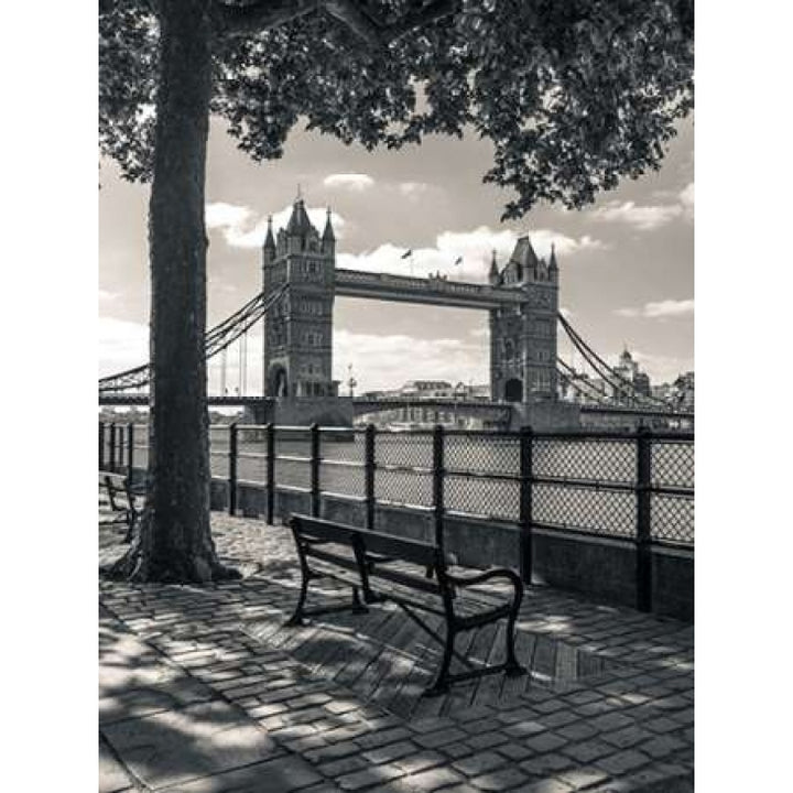 Thames promenade with Tower bridge in background London UK Poster Print by Assaf Frank-VARPDXAF20150627370C02 Image 2