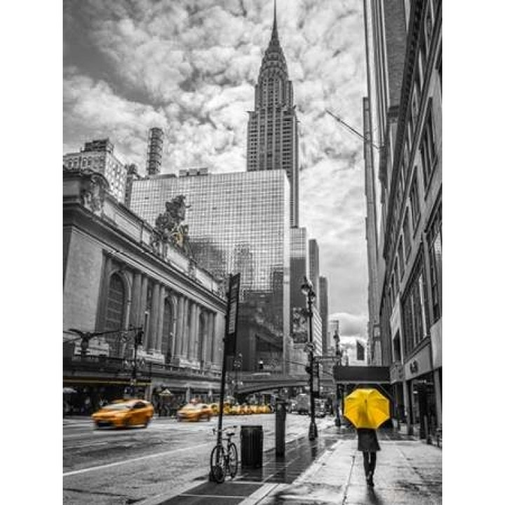 York city scape with Chrysler Building Poster Print by Assaf Frank-VARPDXAF20160116218PC01 Image 1