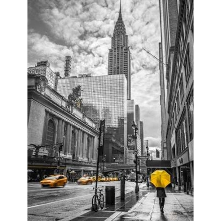 York city scape with Chrysler Building Poster Print by Assaf Frank-VARPDXAF20160116218PC01 Image 2