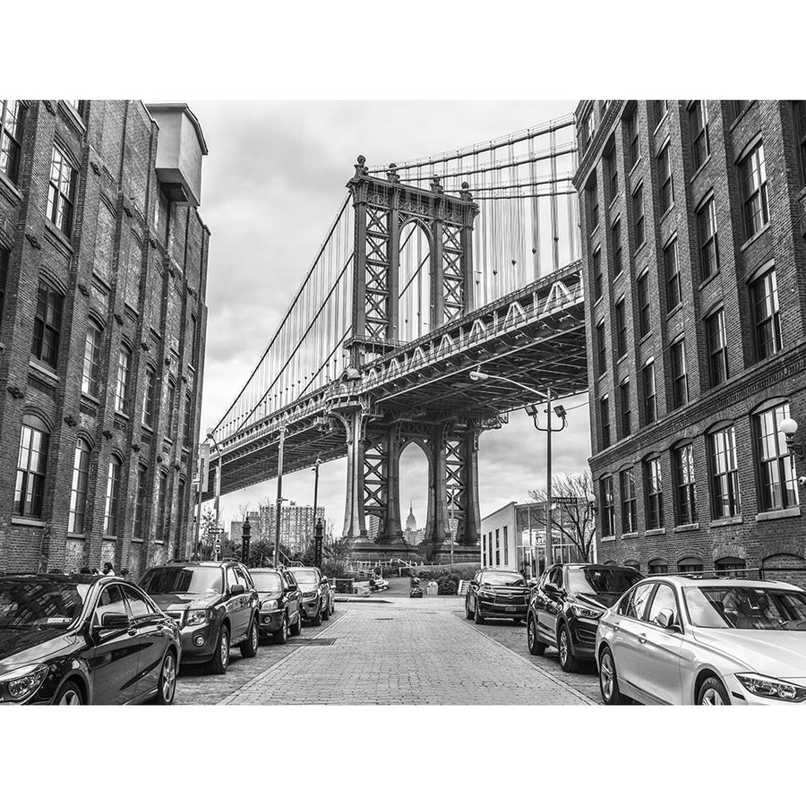 Manhattan bridge from a street- York by Assaf Frank-VARPDXAF20160116287C02 Image 1