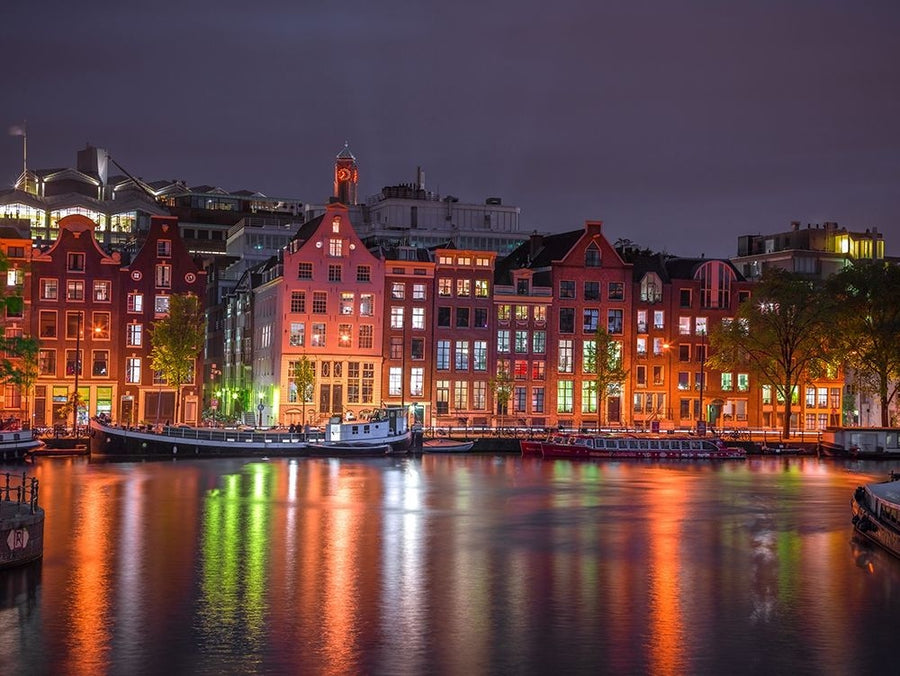 Amsterdam canal at night by Assaf Frank-VARPDXAF201605201134C02 Image 1