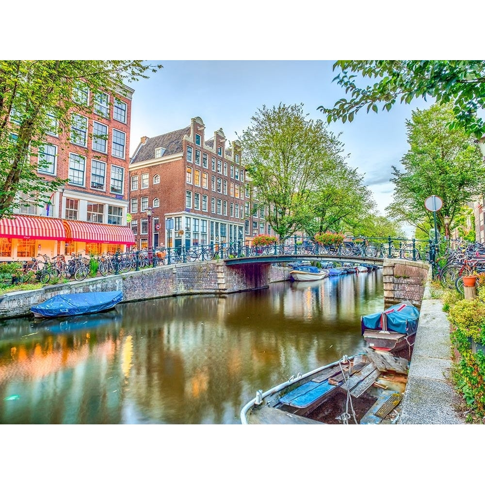 Canal through-city Poster Print - Assaf Frank-VARPDXAF20170806748X Image 1