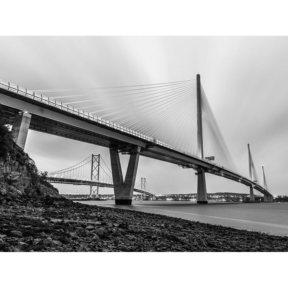 Queensferry Crossing Scotland FTBR-1811 Poster Print by Assaf Frank-VARPDXAF20171016124C01 Image 1