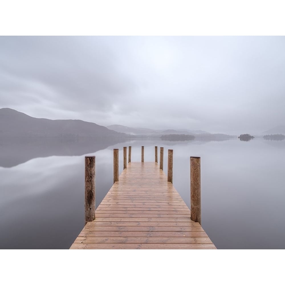 Wooden pier on the lake by Assaf Frank-VARPDXAF20191103001 Image 1