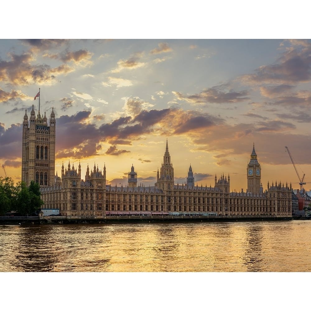 Westminster Abby London Poster Print - Assaf Frank-VARPDXAF20230622156Pano Image 1