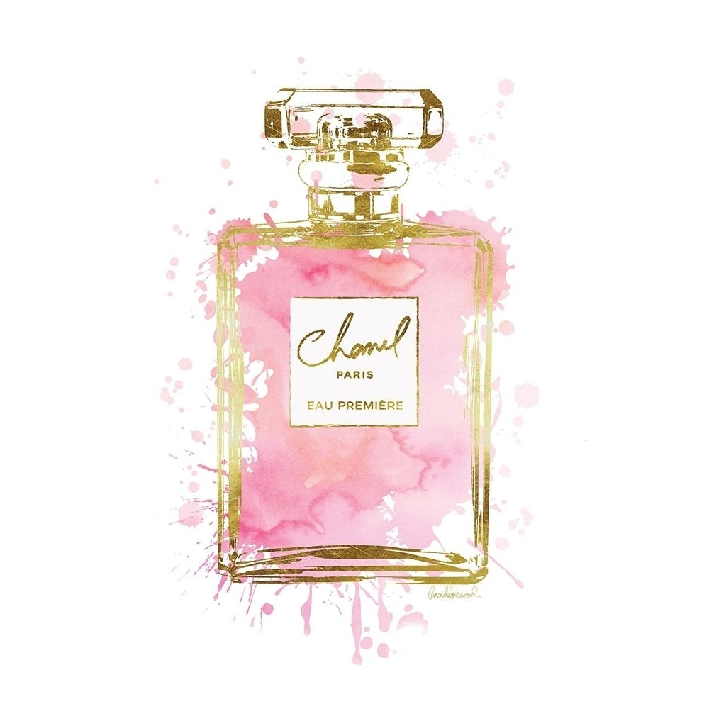 Perfume Bottle Pink Poster Print by Amanda Greenwood-VARPDXAGD115329 Image 1