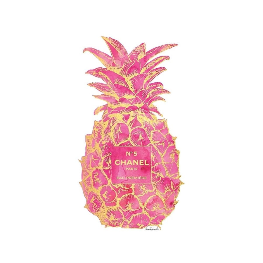 Pink Gold Pineapple Poster Print by Amanda Greenwood-VARPDXAGD115350 Image 1