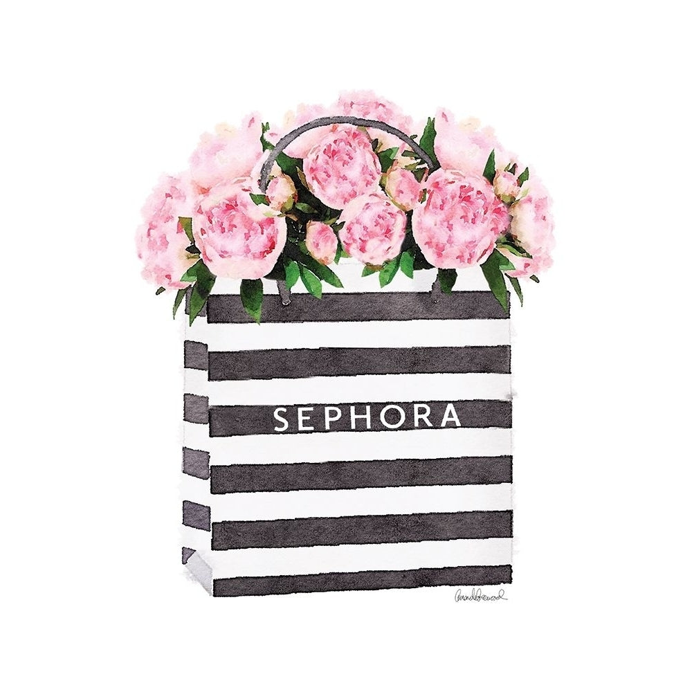 Bag with Soft Pink Peony Poster Print by Amanda Greenwood-VARPDXAGD115447 Image 1