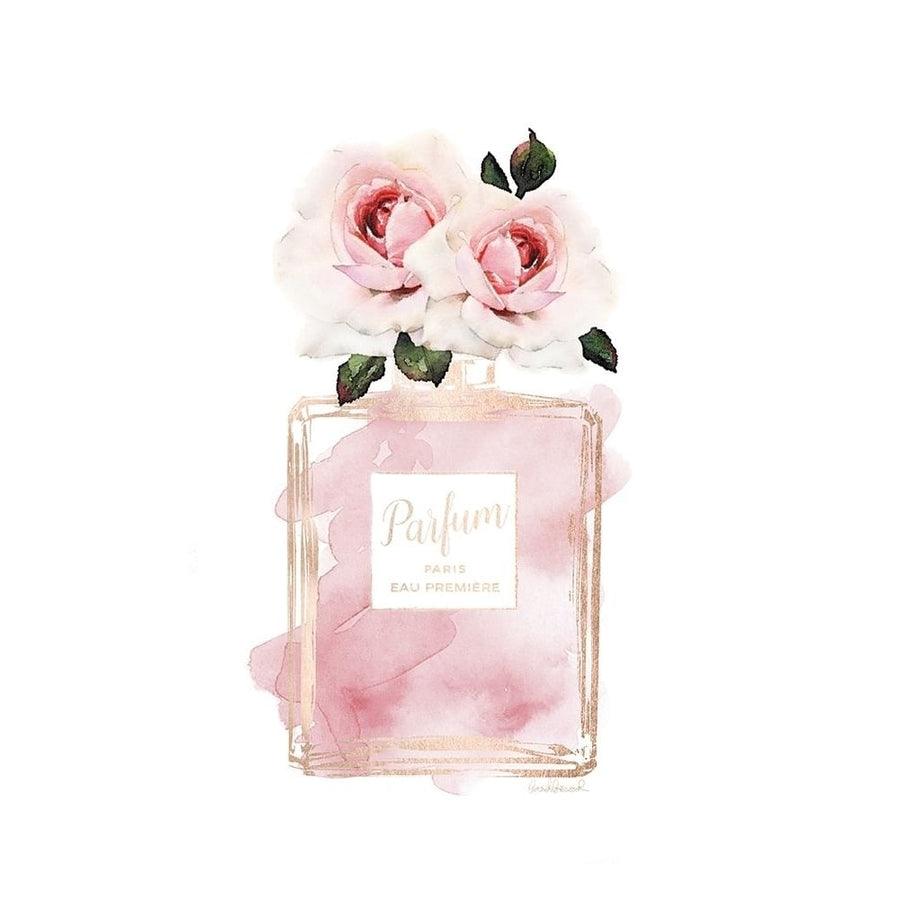 Parfume Chanmpange with Rose Poster Print by Amanda Greenwood-VARPDXAGD115452 Image 1