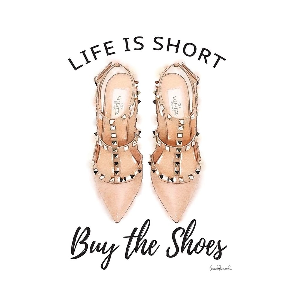 Buy the Shoes III Poster Print by Amanda Greenwood-VARPDXAGD115528 Image 1