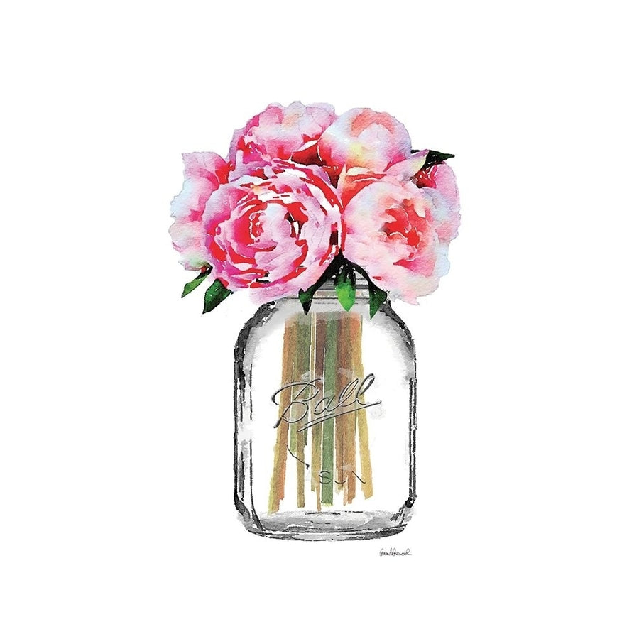 Jar Peony Poster Print by Amanda Greenwood-VARPDXAGD115738 Image 1