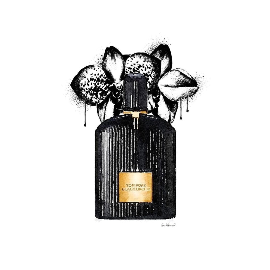 Noir Perfume Orchid Poster Print by Amanda Greenwood-VARPDXAGD115781 Image 1