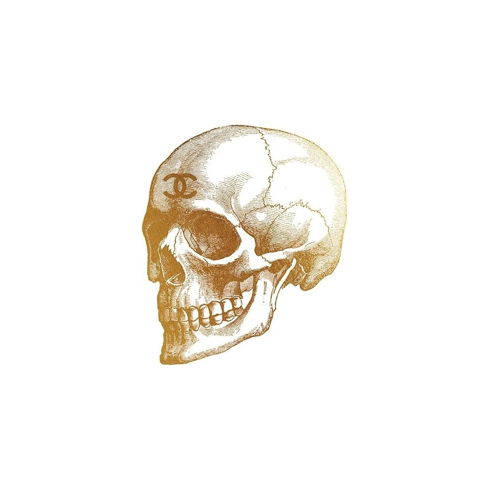 Gold Skull Poster Print by Amanda Greenwood-VARPDXAGD115791 Image 1